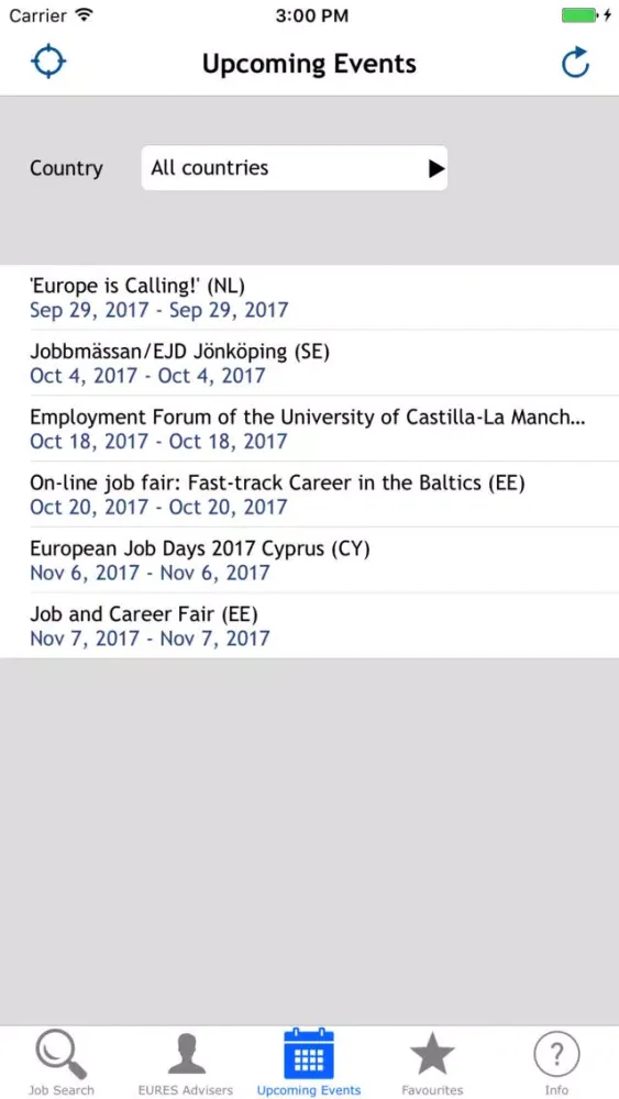 EURES - Your Job in Europe Ekran Görüntüleri