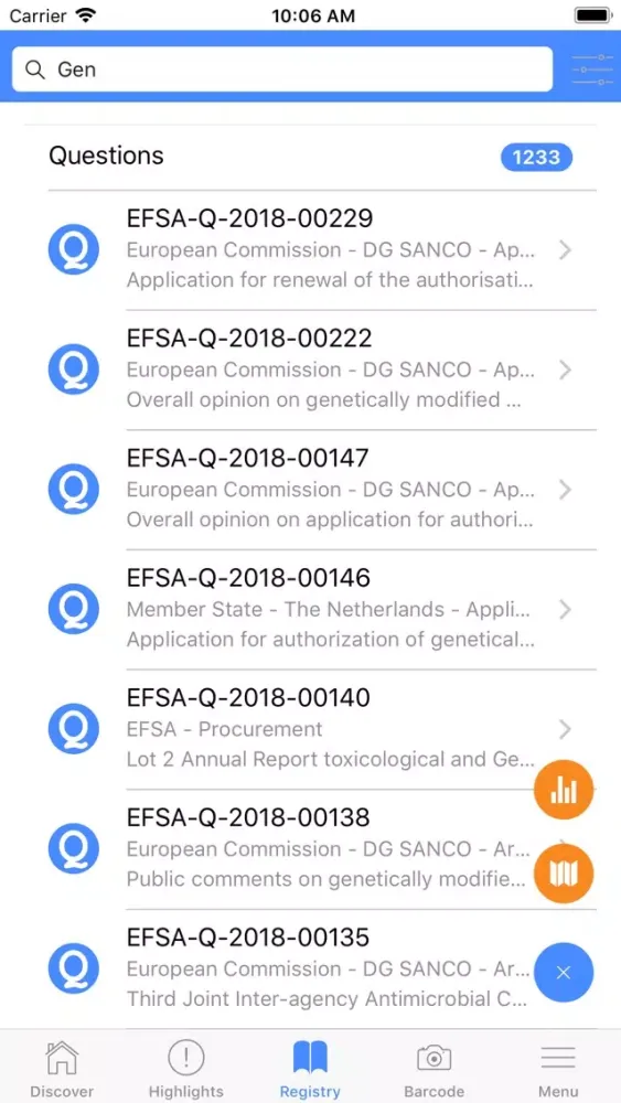 EFSA to the people應用截圖