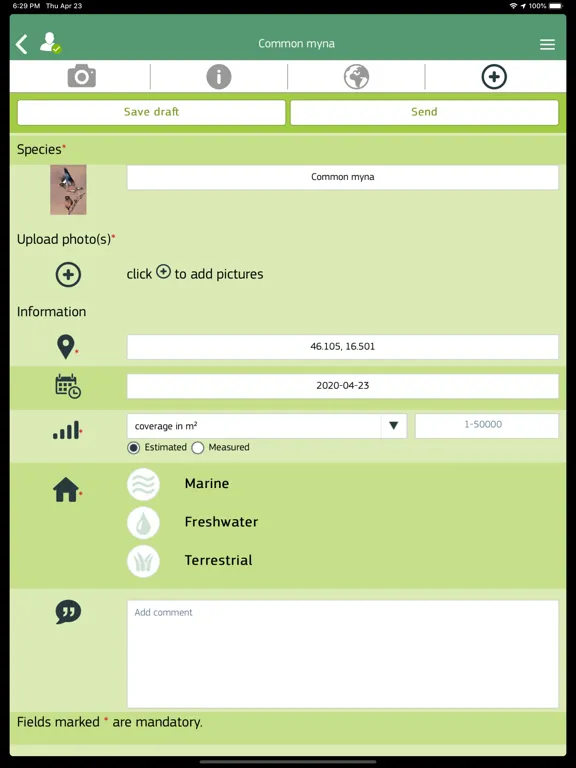 Invasive Alien Species Europe iPad 应用截图