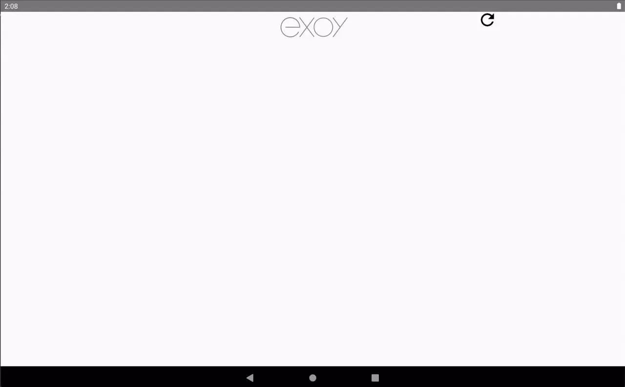 Tangkapan layar Exoy Control