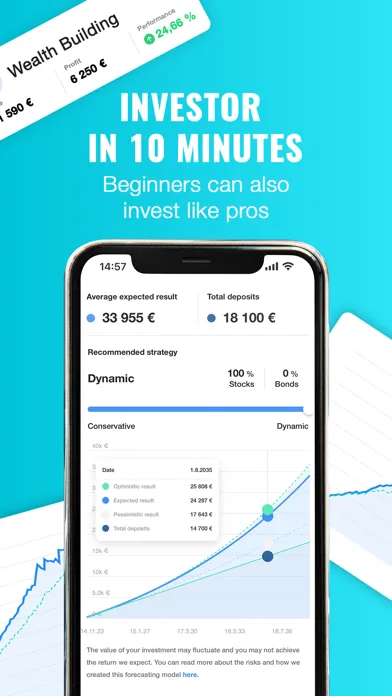 Screenshot di Finax: Invest Money in ETFs