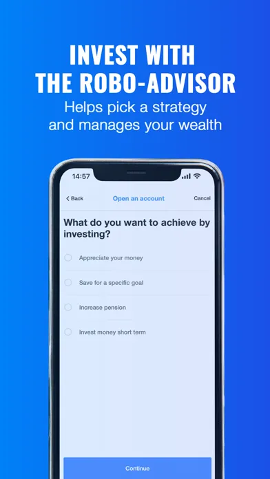 Screenshot di Finax: Invest Money in ETFs