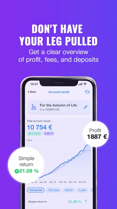 Screenshot di Finax: Invest Money in ETFs