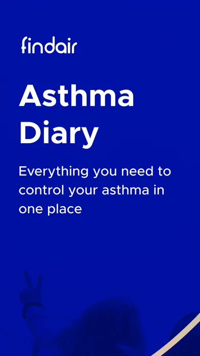 Zrzuty ekranu FindAir – Asthma Diary