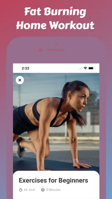 Captures d'écran de Aerobics Workout at Home