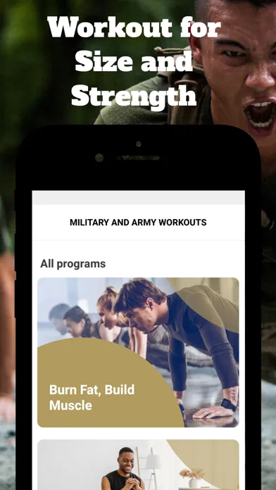 Скриншоты Military and Army Workouts