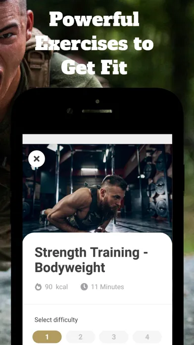 Скриншоты Military and Army Workouts
