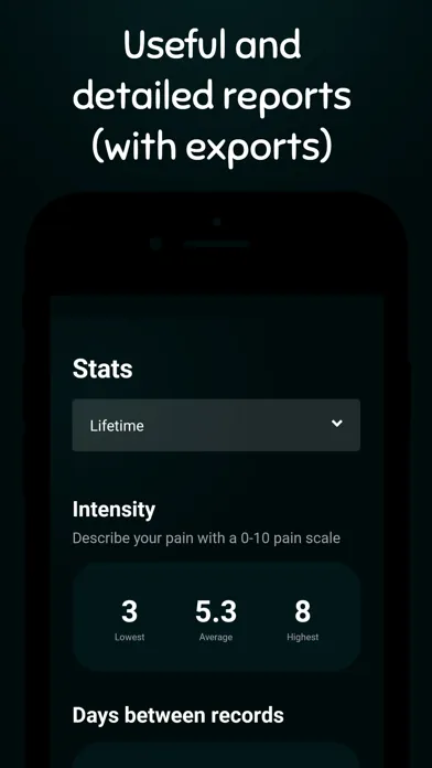 Back Pain Diary স্ক্রিনশট