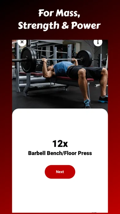 Barbell Workout Plan 스크린샷