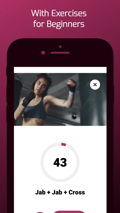 Capturas de tela do Boxing to Lose Weight