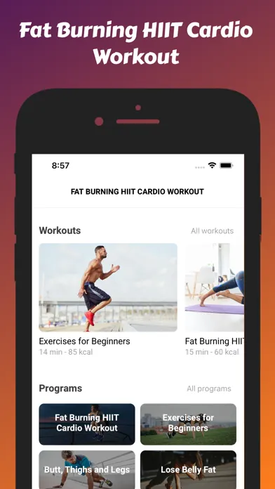 HIIT Workouts to Burn Fat Screenshots