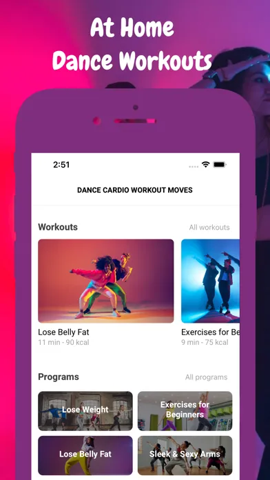 Capturas de pantalla de Dance Cardio Workout Moves