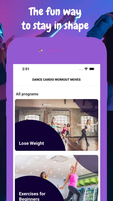Capturas de pantalla de Dance Cardio Workout Moves
