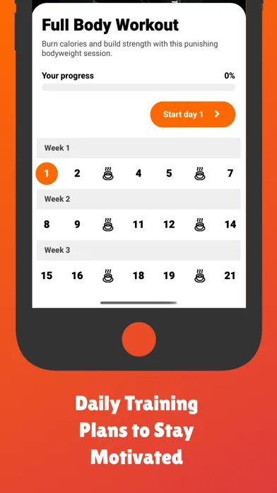 Capturas de pantalla de Home Workout With Dumbbells