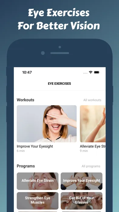 Ảnh chụp màn hình của Exercises for Your Eyes