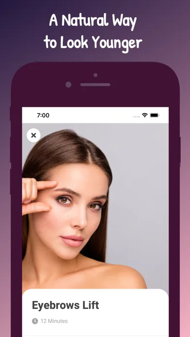 Скриншоты Face Yoga Routine