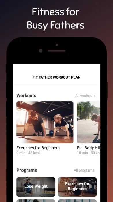 Fit Father Workout应用截图