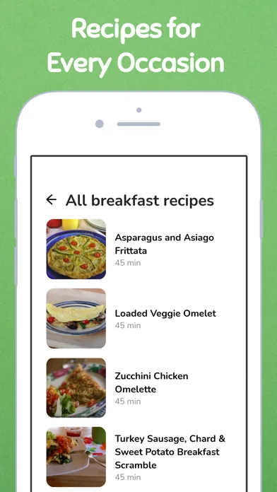 Capturas de tela do Keto Recipes - Ketogenic Diets