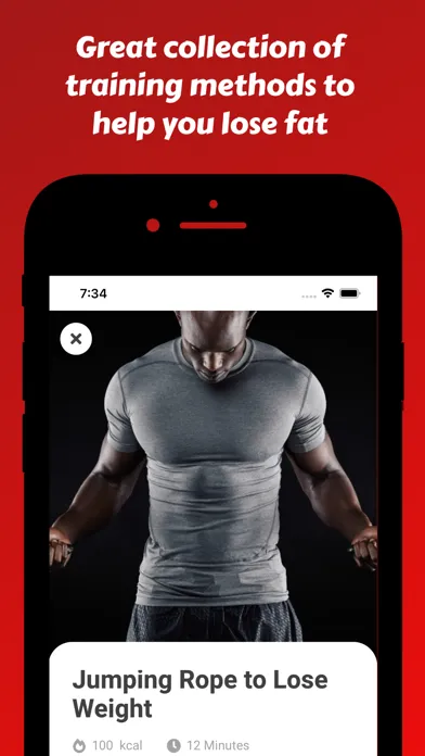 Lose Weight for Men سکرین شاٹس