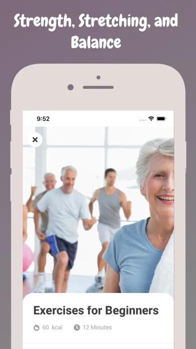 Ảnh chụp màn hình của Workout for Over 50s