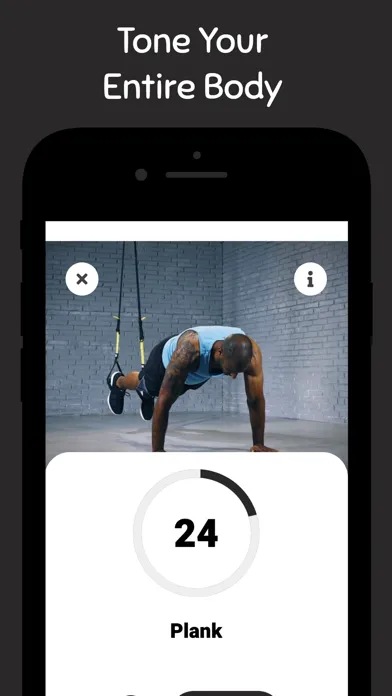 Ảnh chụp màn hình của Suspension Weight Training
