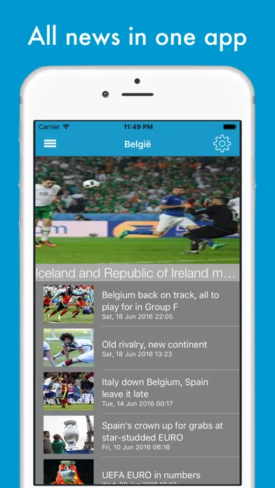 Football News - Europe Edition应用截图