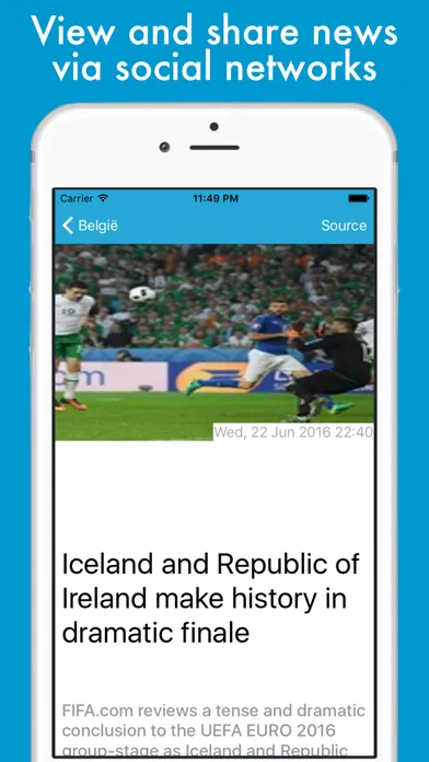 Football News - Europe Edition应用截图