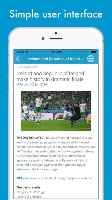 Football News - Europe Edition应用截图