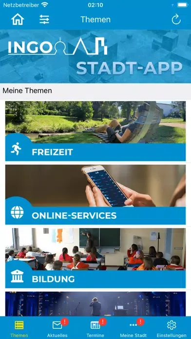 St. Ingberter City-App "INGO" Screenshots