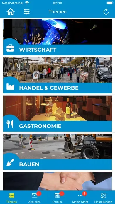 St. Ingberter City-App "INGO" Screenshots