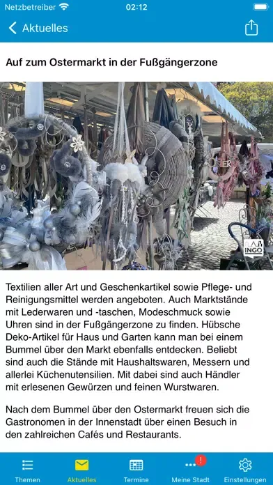 St. Ingberter City-App "INGO" Screenshots