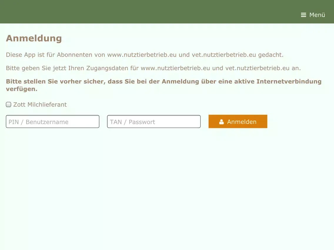Tangkapan skrin NTB-Rechner (nach Dr. G. Rademacher) iPad 