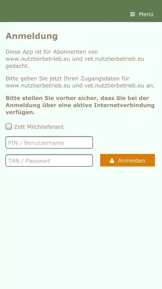 Tangkapan skrin NTB-Rechner (nach Dr. G. Rademacher)