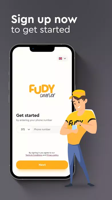 Fudy Courier سکرین شاٹس
