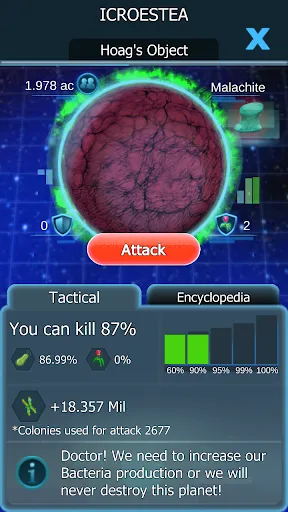 Screenshot di Bacterial Takeover: Idle games