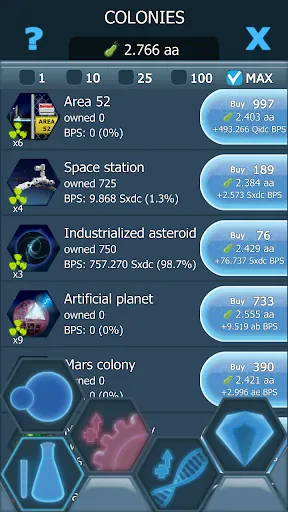 Screenshot di Bacterial Takeover: Idle games