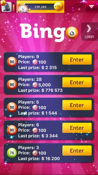 Capturas de pantalla de Bingo by GameDesire
