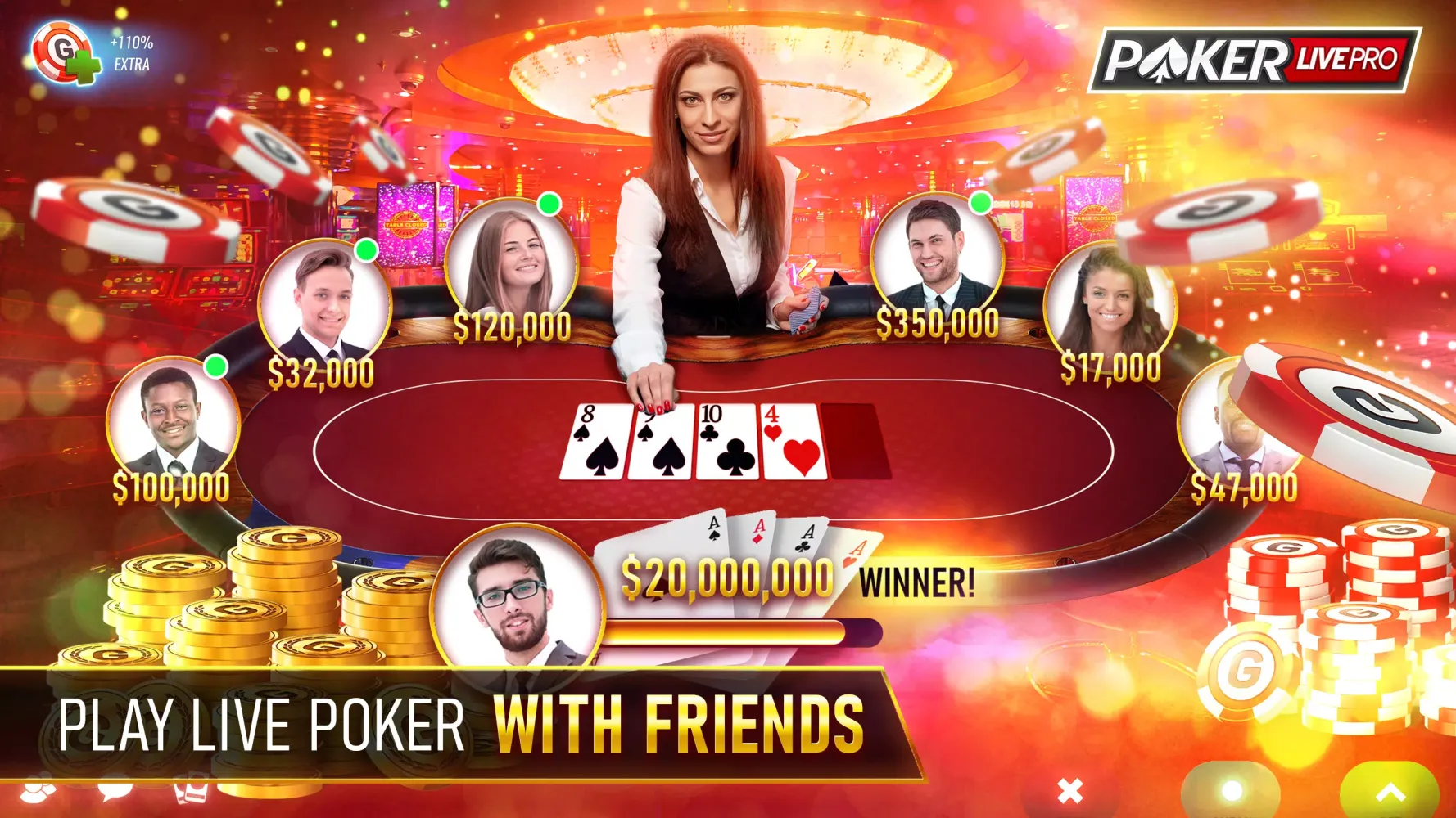 Poker Texas Holdem Live Pro应用截图