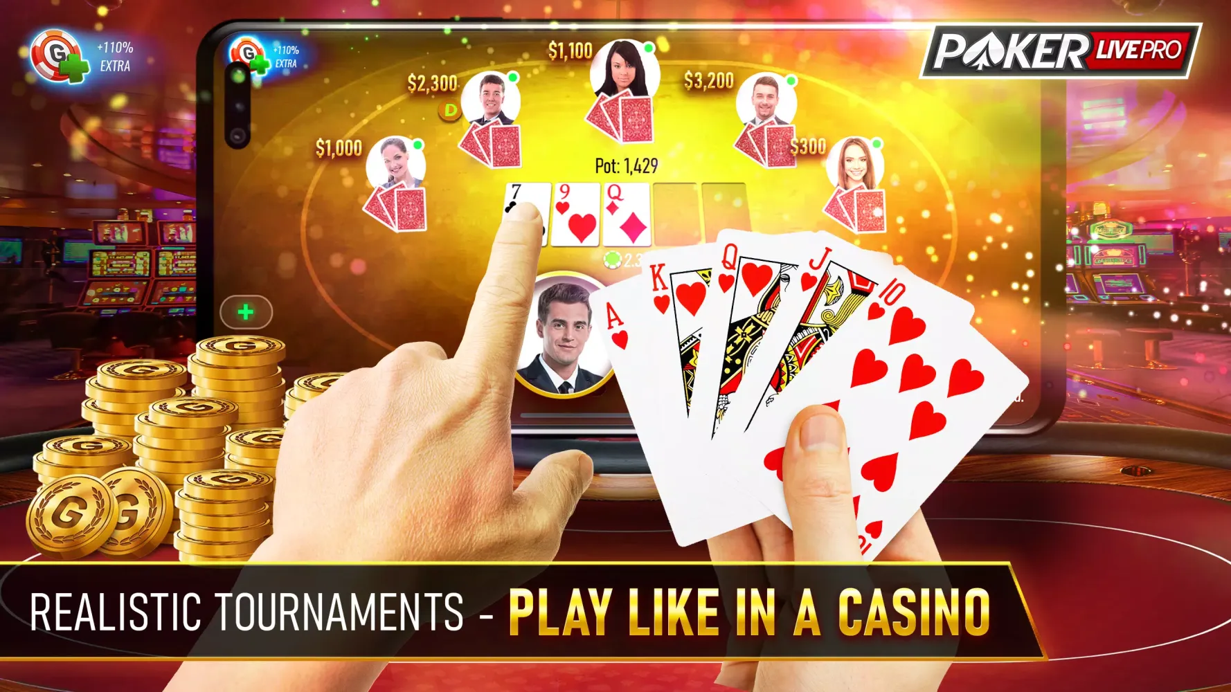 Poker Texas Holdem Live Pro应用截图