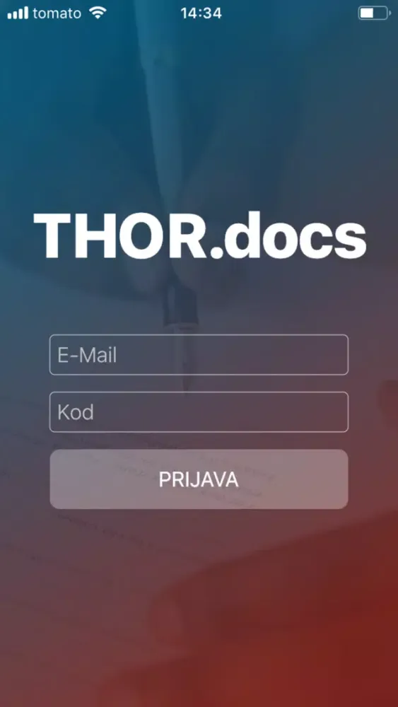 Ảnh chụp màn hình của THOR.docs