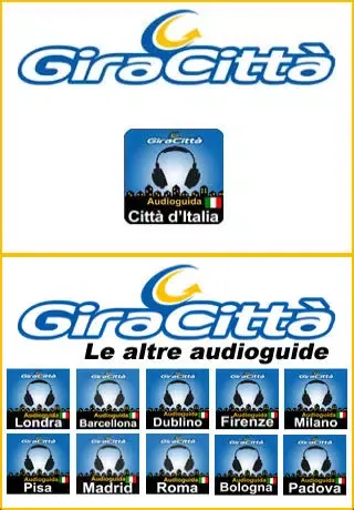 Zrzuty ekranu Città d'Italia - Giracittà Audioguida