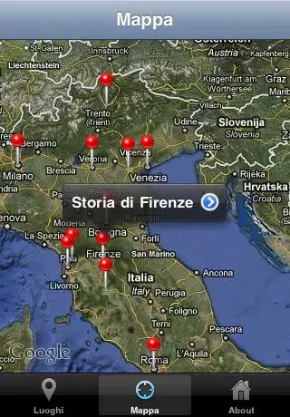 Zrzuty ekranu Città d'Italia - Giracittà Audioguida