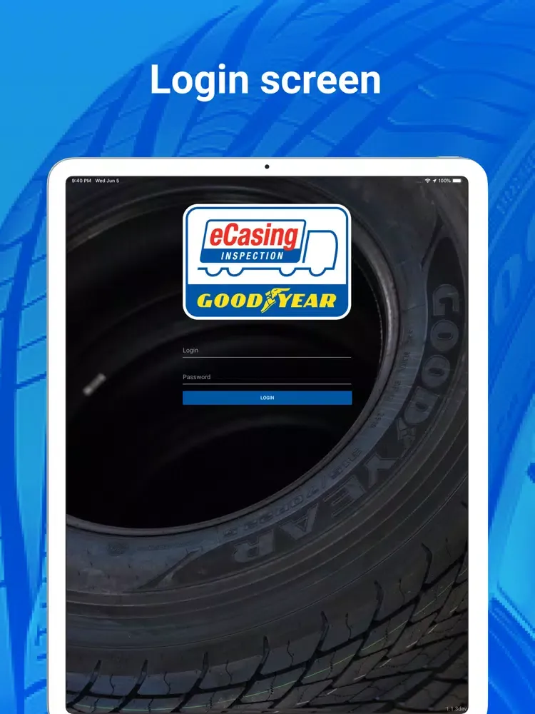 Screenshot di eCasing Inspection iPad 