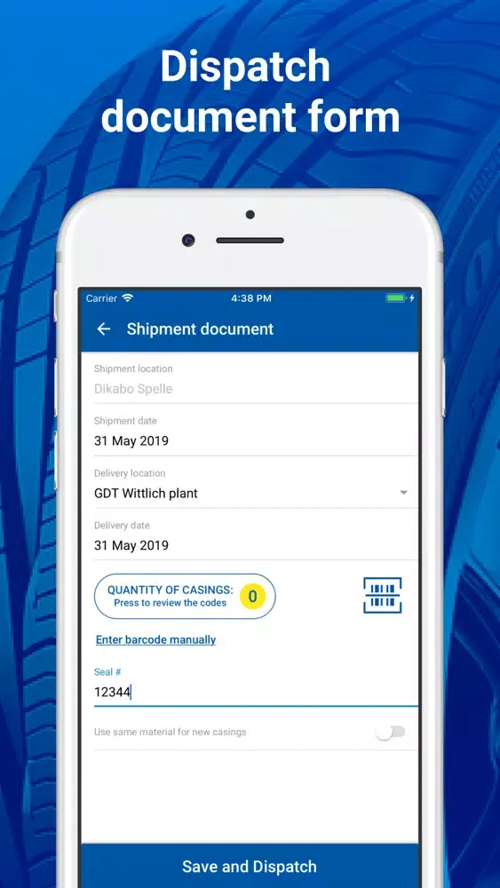 Screenshot di eCasing Inspection