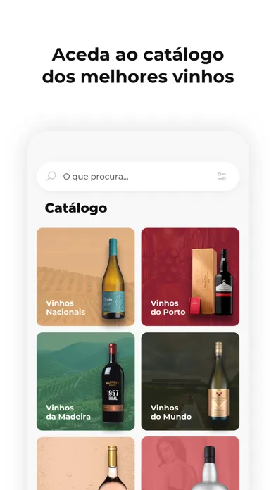 Portfolio Vinhos应用截图