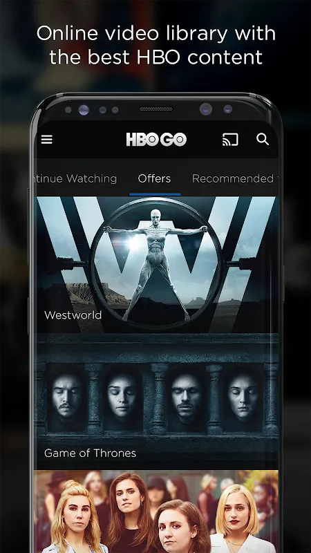 HBO GO Screenshots
