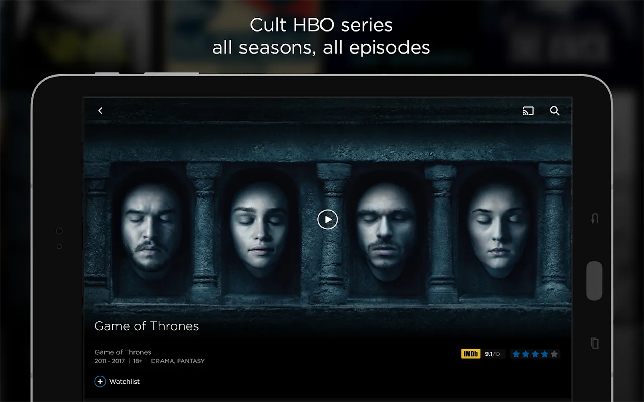 HBO GO Screenshots
