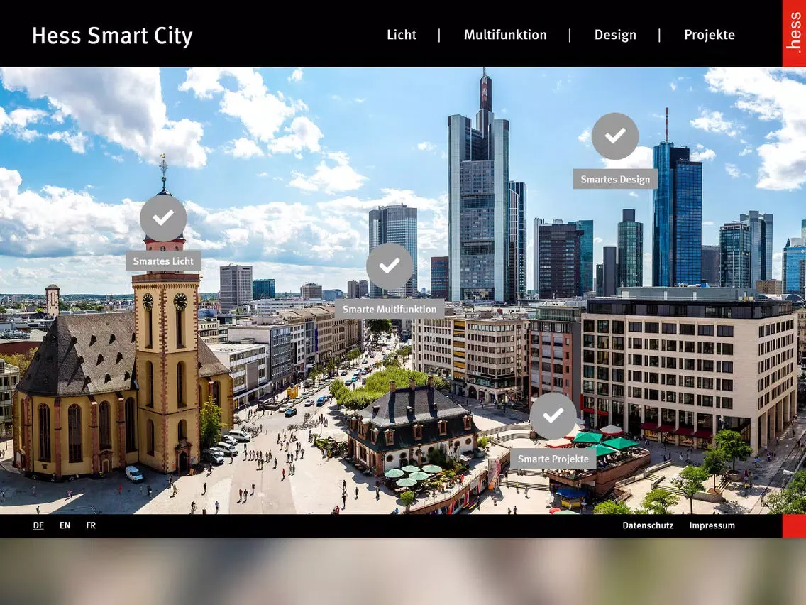 Hess Smart City iPad  Screenshots