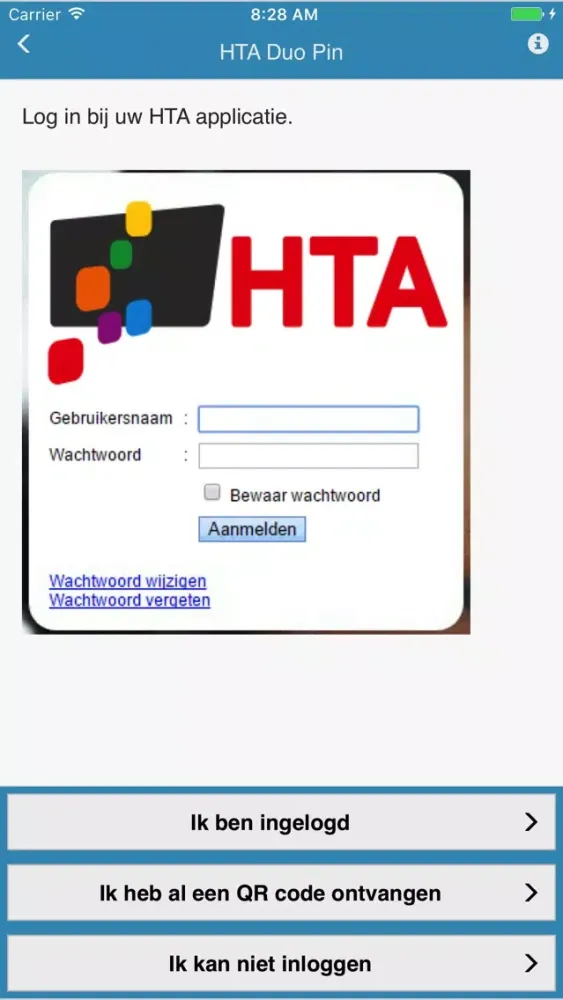 Zrzuty ekranu HTA Duo Pin