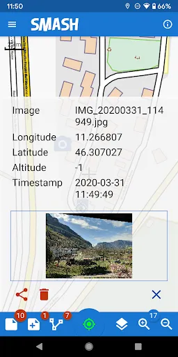 SMASH - Digital Field Mapping Ekran Görüntüleri